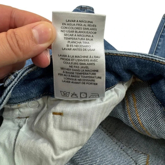 Dear John Joyrich Mid Rise Skinny Med Wash Distressed Jeans - Picture 7 of 11